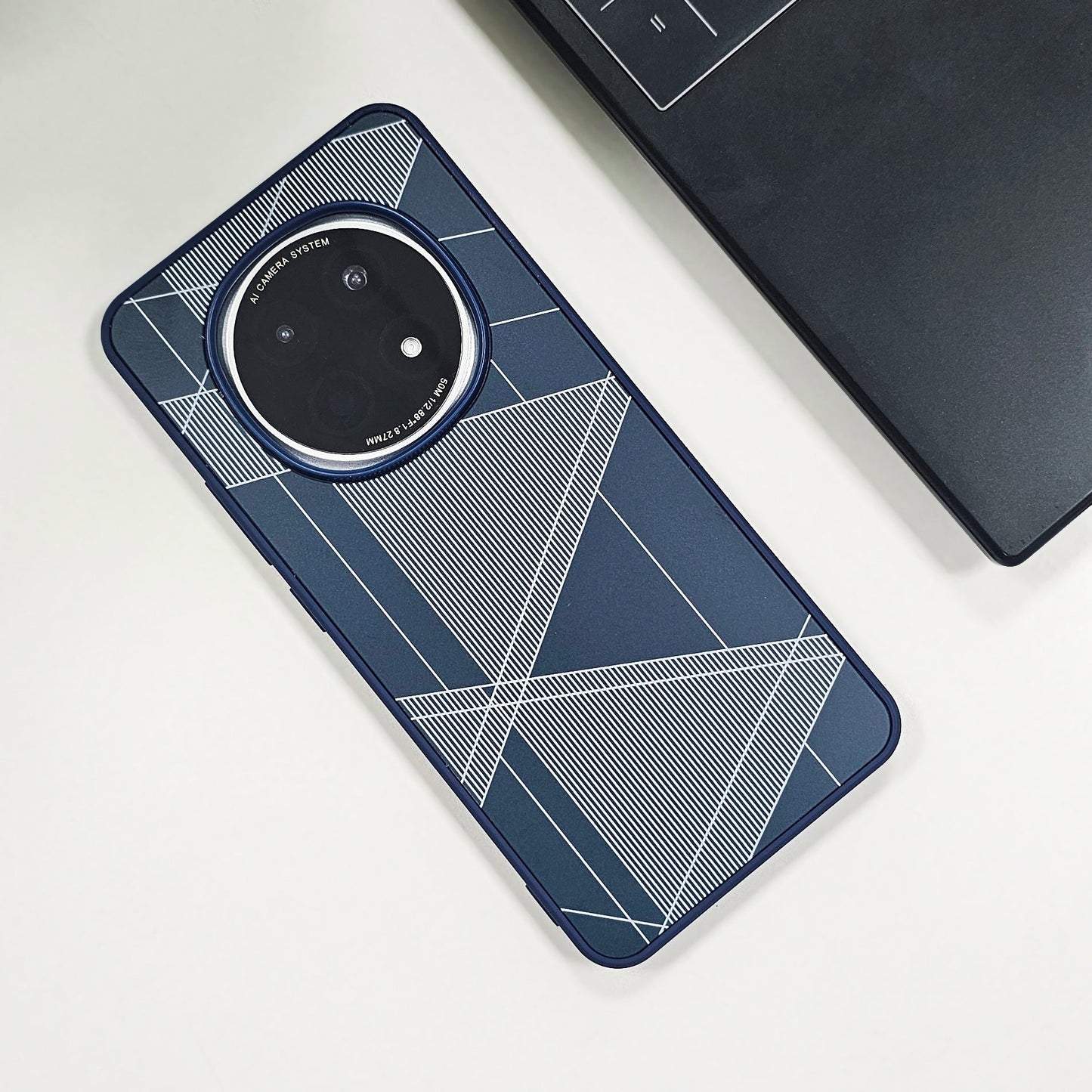 Oppo F29 Pro 5G Triangle Pattern Matte Back Shockproof Case