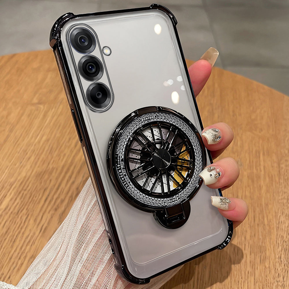 Samsung Galaxy A56 5G Premium Stress Buster Wheel Rotating Shockproof Airbags Case