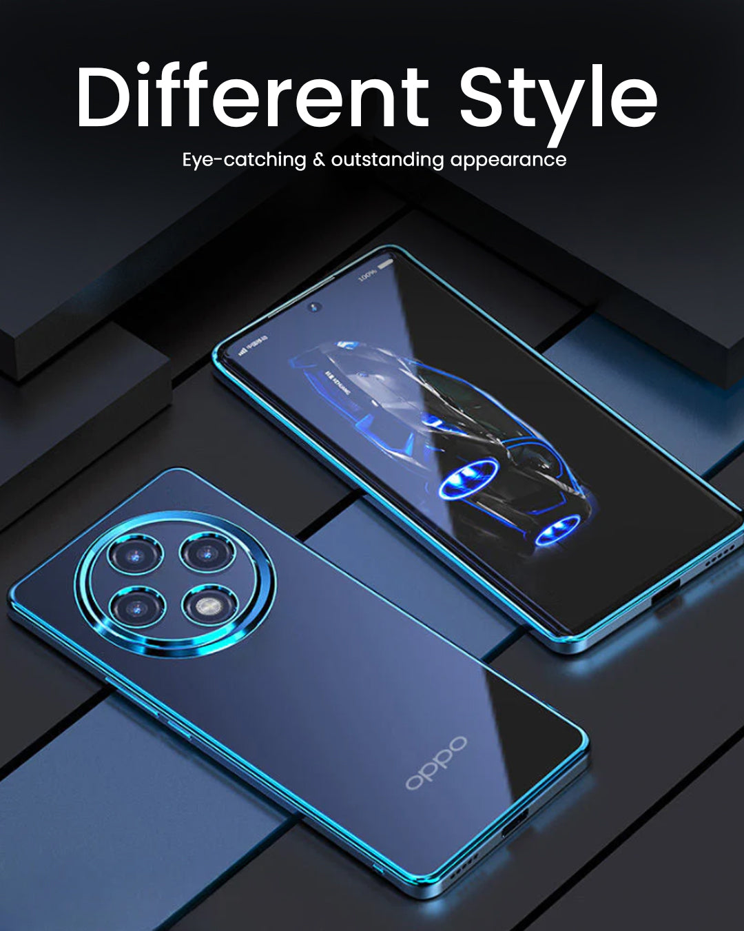 Oppo Reno 12F 5G Electroplating Luxurious Case