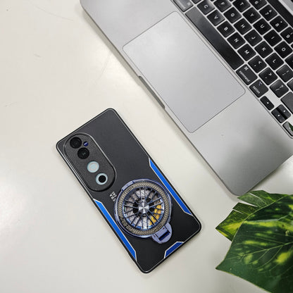 Vivo V40 Pro 5G Best Selling Stress Buster Aluminium Metal Scratch Resistant Back Case