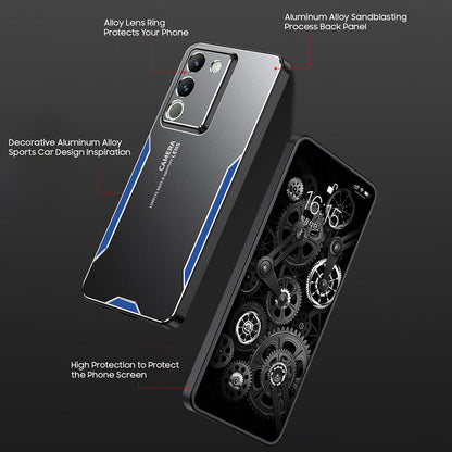 Vivo Y200 5G Luxury Aluminium Metal Frame Protective Case