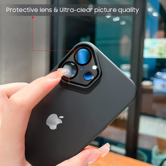 iPhone 16 Luxury Matte With Logo iPhone Case