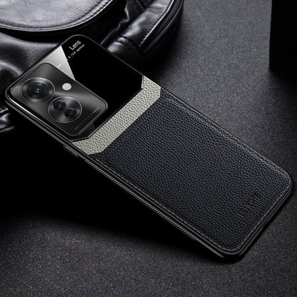 OPPO F25 Pro 5G Premium Leather Lens Protective Case