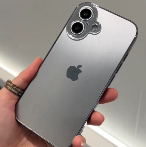 iPhone 16/16 Plus Glossy Ultra Thin Electroplated Camera Lens Protection iPhone Case