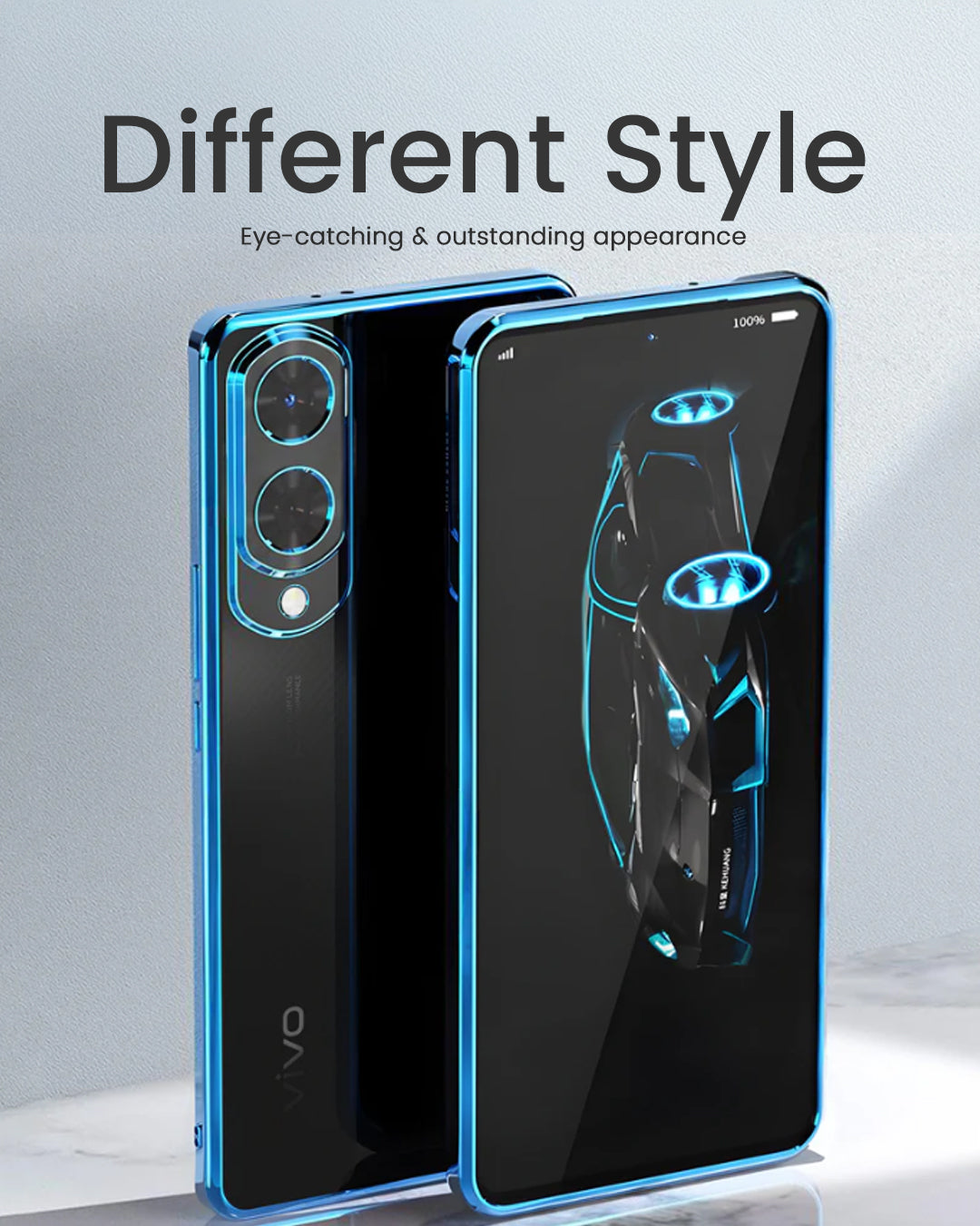 Vivo Y28 5G Electroplating Luxurious Case