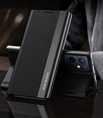 Vivo Y75 5G Flip Leather Case